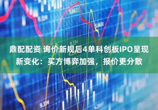鼎配配资 询价新规后4单科创板IPO呈现新变化：买方博弈加强，报价更分散