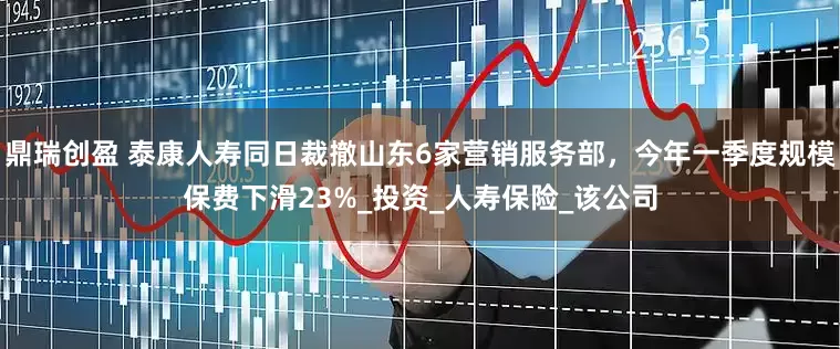 鼎瑞创盈 泰康人寿同日裁撤山东6家营销服务部，今年一季度规模保费下滑23%_投资_人寿保险_该公司