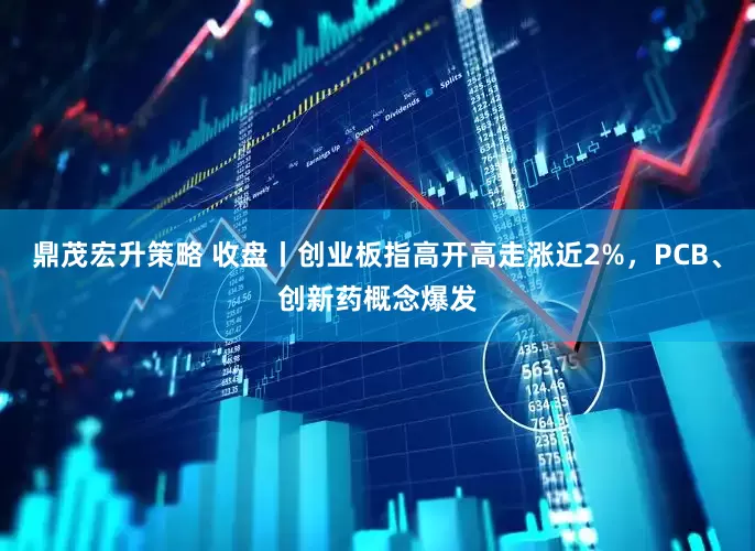 鼎茂宏升策略 收盘丨创业板指高开高走涨近2%，PCB、创新药概念爆发