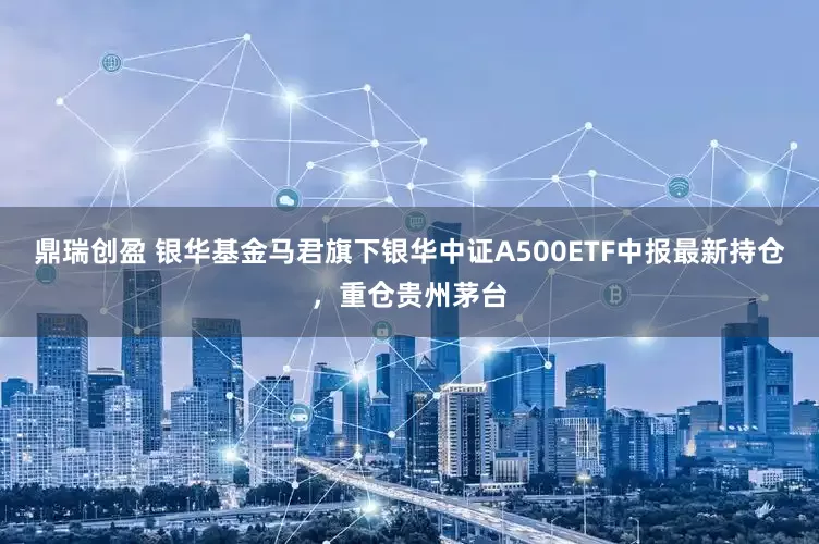 鼎瑞创盈 银华基金马君旗下银华中证A500ETF中报最新持仓，重仓贵州茅台